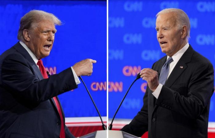 Biden et Trump discutent du golf lors de leur débat présidentiel