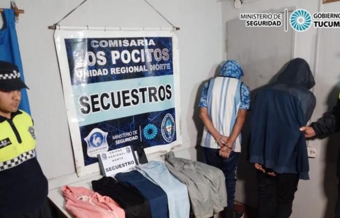 Deux dangereux criminels arrêtés à Los Pocitos