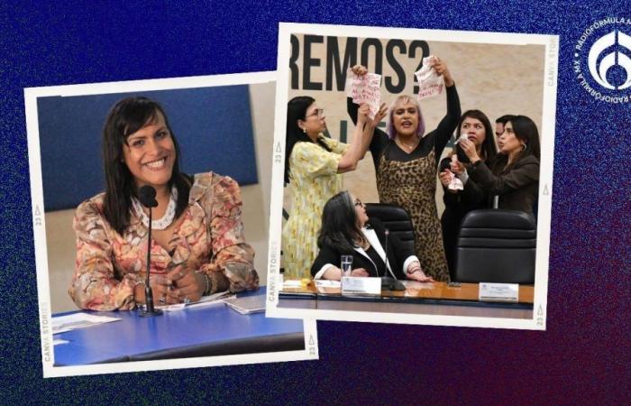 María Clemente : qui est la députée qui s’est plainte au ministre Piña lors d’un forum sur la réforme judiciaire ?