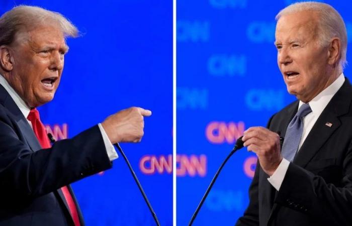 Les échanges tendus entre Joe Biden et Donald Trump lors du débat présidentiel