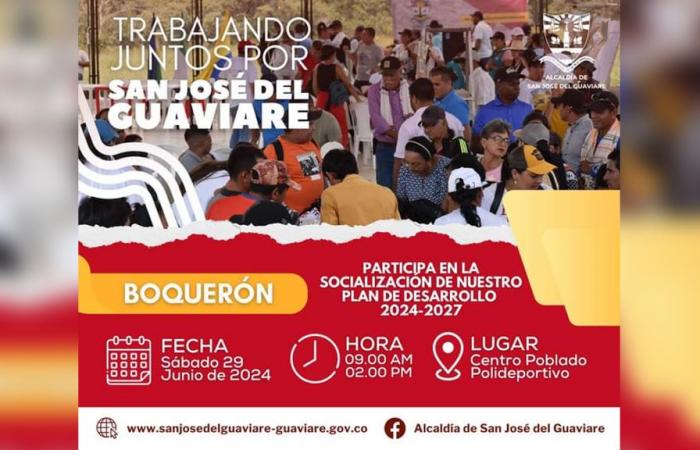 Le plan de développement de San José del Guaviare sera socialisé avec les communautés
