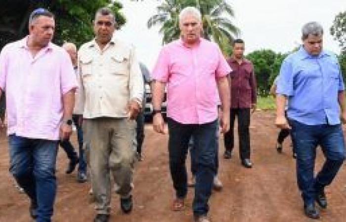 Le président cubain visite la municipalité de Cienfuegos Aguada de Pasajeros – Escambray