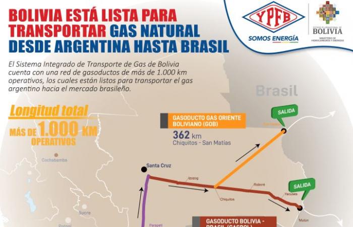 Gaz de Vaca Muerta vers le Brésil : octobre est la date limite pour définir si les gazoducs boliviens sont utilisés