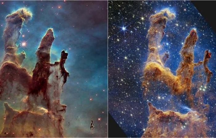 La NASA crée une magnifique visite en 3D où vous pourrez survoler les « Piliers de la Création »