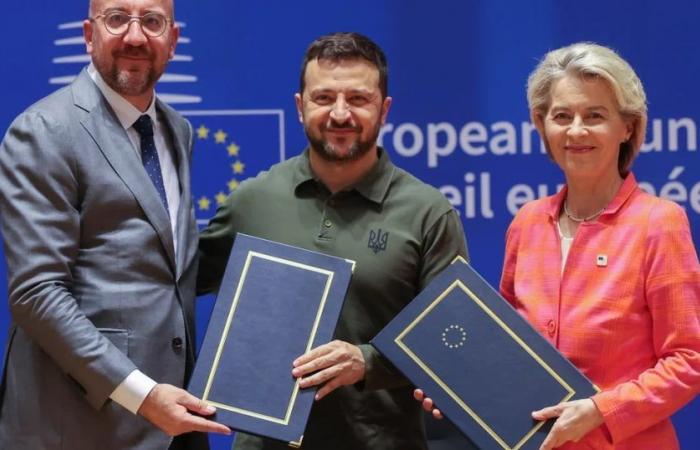 L’Union européenne a signé un accord de sécurité avec Zelensky de 5 milliards d’euros par an jusqu’en 2027
