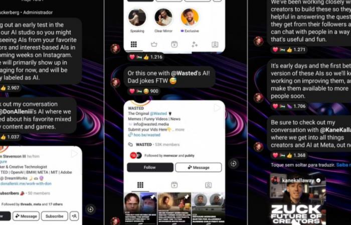 Instagram teste les chatbots IA avec des influenceurs