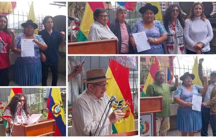 Les Équatoriens expriment leur solidarité avec la Bolivie après la tentative de coup d’État (+Photos)
