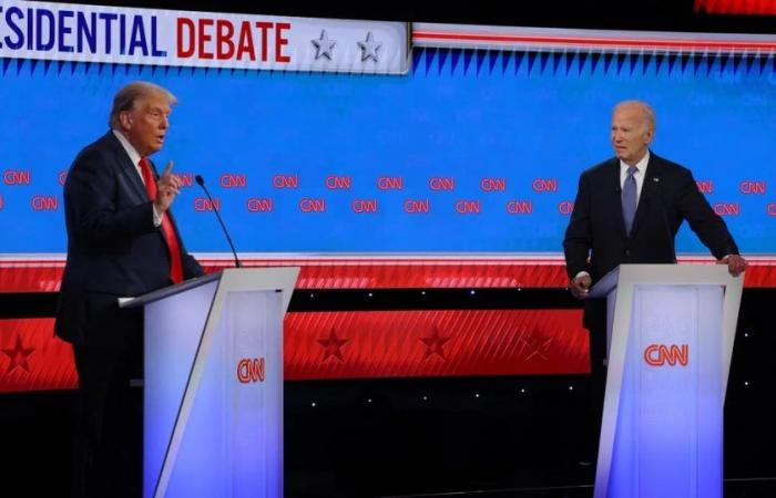 Débat présidentiel aux États-Unis : Biden et Trump se sont affrontés sur leurs divergences politiques, mais aucun avantage n’a été obtenu