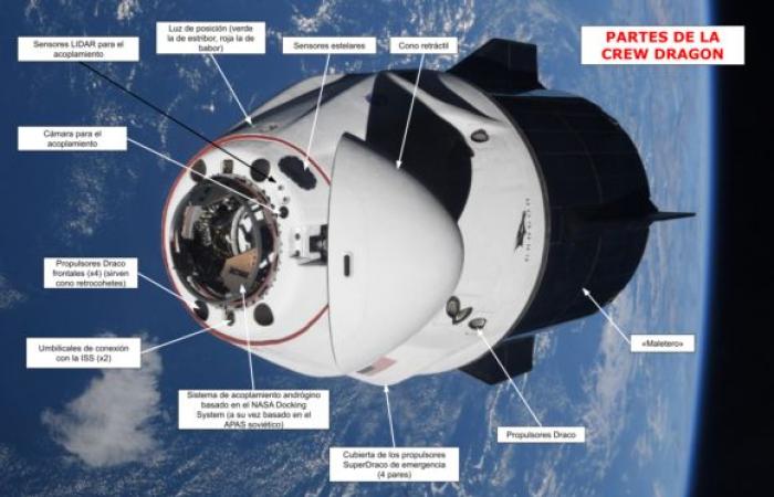 Le navire USDV de SpaceX qui sera chargé d’envoyer l’ISS au fond du Pacifique