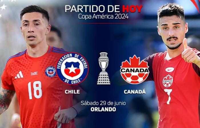 Tout ou rien! Le Chili cherche à se qualifier pour les 4èmes de finale de la Copa América contre le Canada