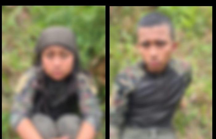 Enfants recrutés utilisés comme boucliers humains par l’ELN lors d’une opération militaire à Casanare.