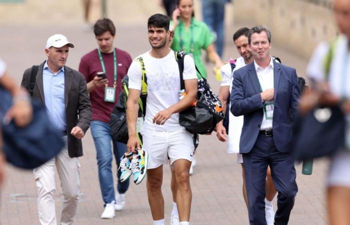 Carlos Alcaraz connaît déjà le tirage au sort à la recherche de son deuxième Wimbledon