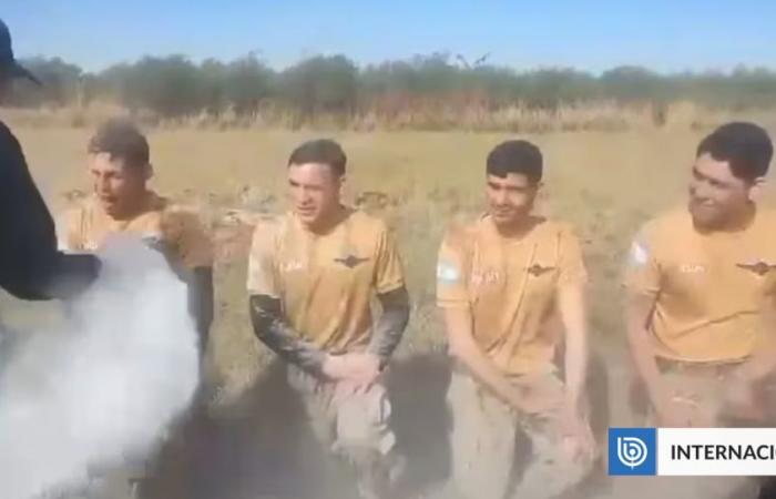 Ils enquêtent sur le « baptême » controversé de l’armée argentine : ils ont jeté de la chaux vive sur les soldats et ils se sont intoxiqués | International