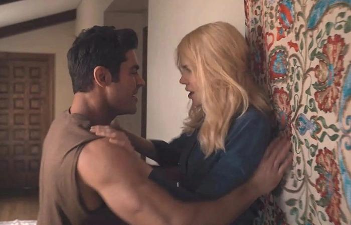 Zac Efron se moque de lui-même en tombant amoureux de Nicole Kidman dans “A Family Affair”