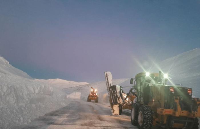 Neuquén sous la neige: comment les routes de la province se poursuivent en ce début de week-end
