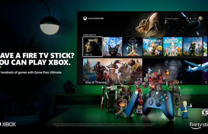Amazon Fire TV sera compatible avec Xbox Cloud Gaming
