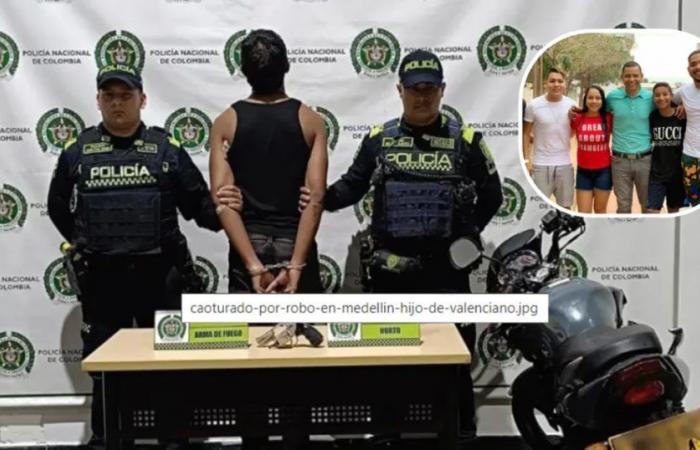 Ils ont capturé le fils d’Iván René Valenciano à Medellín : voici ce que l’on sait