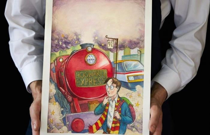 La couverture originale de Harry Potter a été vendue aux enchères pour près de 2 millions de dollars