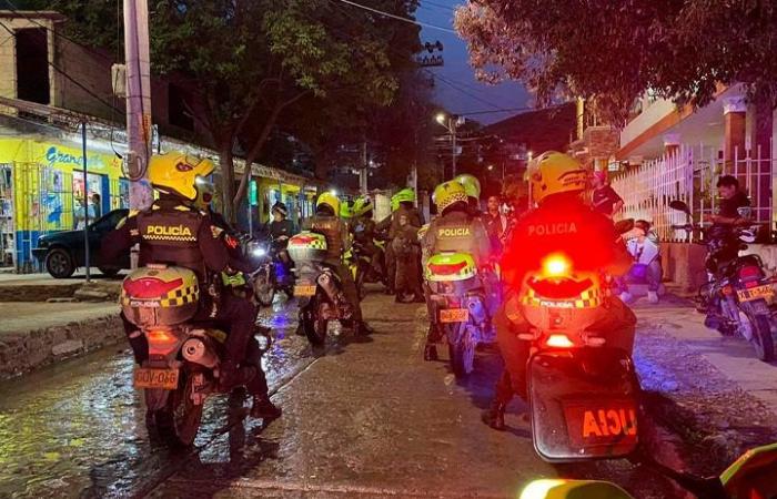 Avec des opérations de sécurité, la Police a investi plusieurs quartiers de Santa Marta