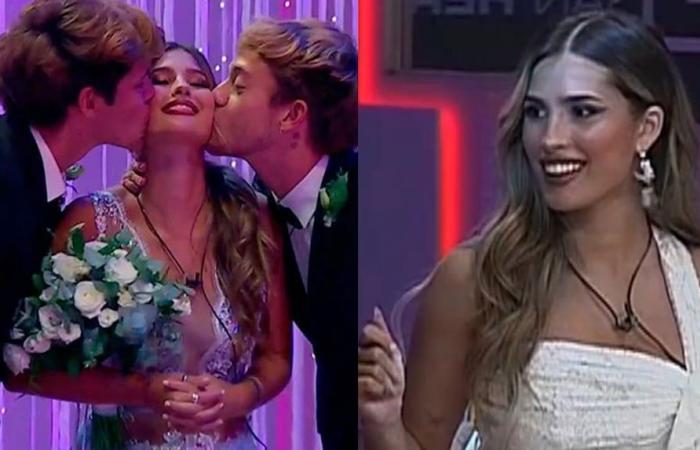 Big Brother : le formidable sincèrecide de Julieta Poggio à propos de son faux mariage avec Marcos Ginocchio et Nacho Castañares