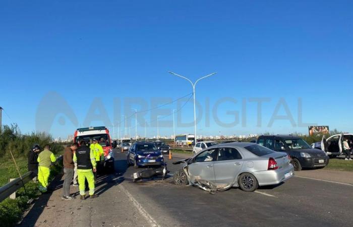Triple accident sur l’autoroute Rosario