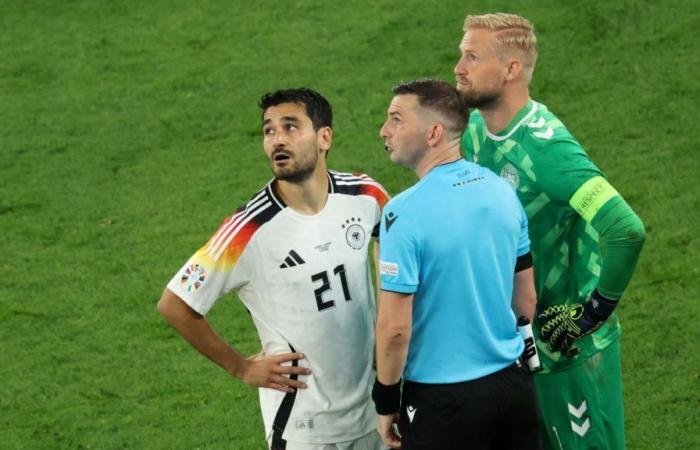 Le VAR, principal protagoniste du Allemagne-Danemark pour l’Euro Coupe