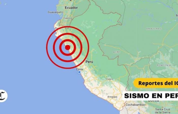 Dernier tremblement de terre au Pérou aujourd’hui : Rapport des tremblements de terre, épicentre et magnitude via IGP | PÉROU