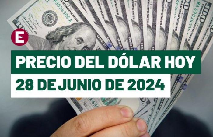 Cours du dollar aujourd’hui 28 juin 2024, quel est le taux de change dans les banques au Mexique ?