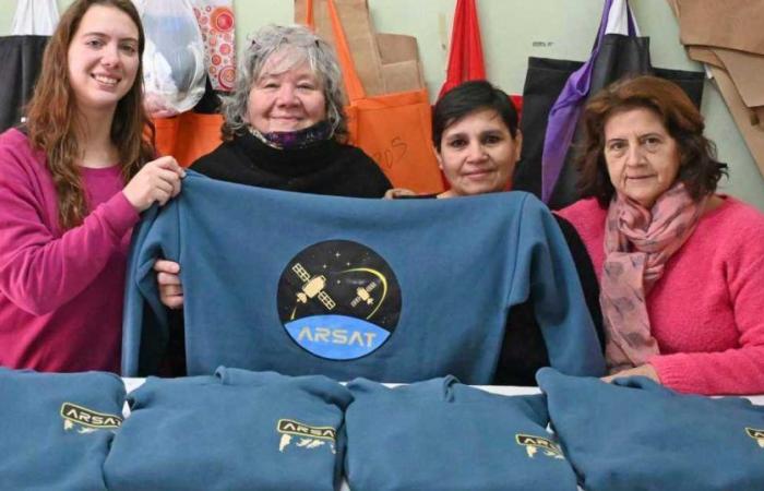 De Cipolletti, les femmes textiles ont conçu les plongeurs Arsat