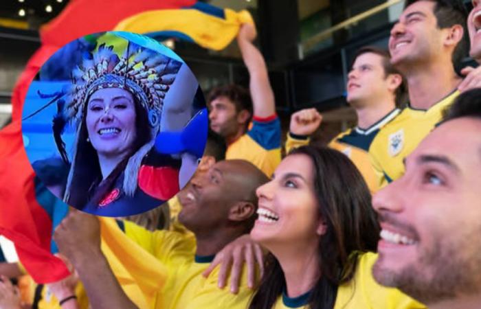 Une femme devient virale alors qu’elle cherche un partenaire au milieu du match Colombie-Costa Rica : “Je cherche un petit ami avec des papiers”