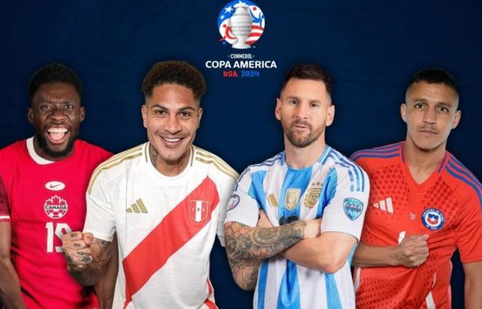 Tableau des positions pour le groupe A de la Copa América 2024 AUJOURD’HUI : les positions de l’Argentine, du Pérou, du Chili et du Canada