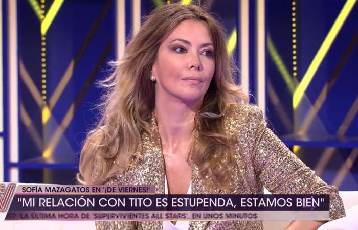 Sofía Mazagatos parle enfin de son temps avec Mar Flores et clarifie également quelle est sa relation avec son mari, Tito Pajares.