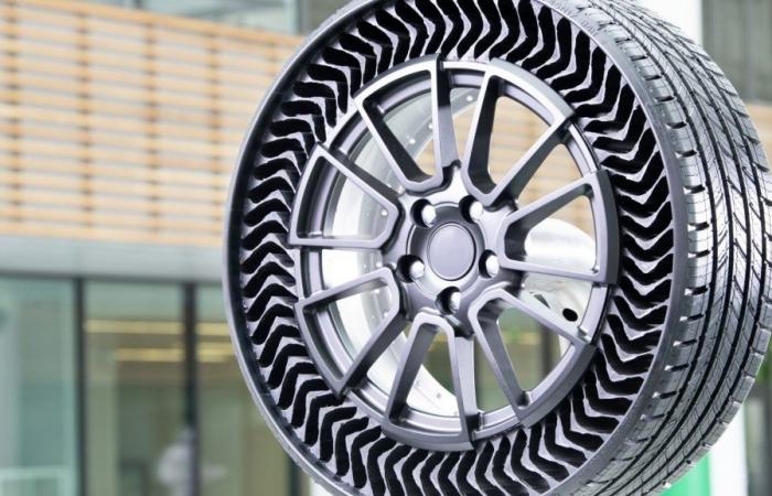 Tesla veut utiliser les pneus sans air de Michelin, mais pas sur ses voitures « normales »