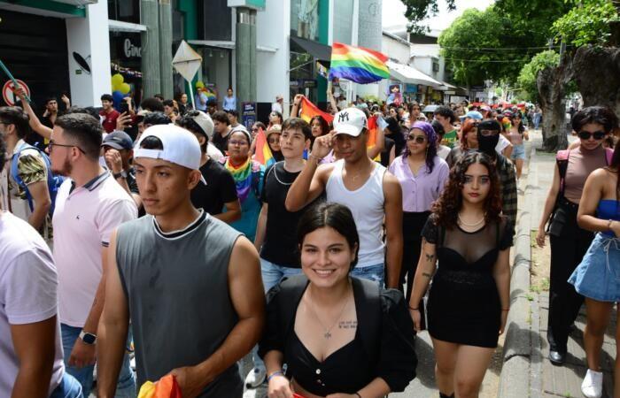 Neiva a rejoint la marche pour la fierté LGTBIQ+ • La Nación