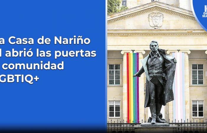 La Casa de Nariño a ouvert les portes à la communauté LGBTIQ+