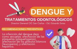 La municipalité de La Banda signale les complications buccales liées à la dengue – Municipalité de La Banda
