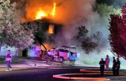 Maison perdue après l’incendie du sud de Reno
