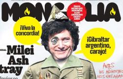 Javier Milei a été satirisé par un magazine espagnol