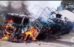 des dissidents auraient incinéré un camion à La Plata