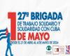 Les brigades internationalistes matérialisent leur solidarité avec Cuba • Travailleurs