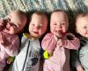 Ils cherchaient un petit frère pour leur fille et des quadruplés sont arrivés : deux paires de vrais jumeaux