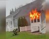 Les équipes luttent contre l’incendie de la maison de Duxbury, peut-être déclenché par la foudre – Boston News, Weather, Sports