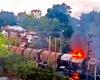 Un jeune électrocuté alors qu’il grimpe sur un pétrolier ferroviaire, celui-ci prend feu | Actualités Ahmedabad
