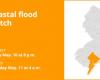 Surveillance des inondations côtières pour les comtés de l’Atlantique et de Cape May pour vendredi et samedi