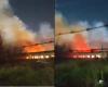 Incendie mystérieux à Gerli : des wagons désaffectés qui se trouvaient dans un dépôt ferroviaire ont été incendiés