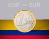 Colombie : cours de clôture de l’euro aujourd’hui 13 mai, de l’EUR au COP