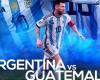 À quelle heure joue l’Argentine contre le Guatemala : match amical d’ici la date FIFA 2024
