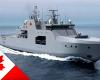 Un navire de la Marine royale canadienne arrive à Cuba