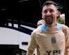 Le sourire de Lionel Messi à son arrivée à Atlanta, lieu des débuts de la Copa América :: Olé