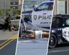 Des voitures de police d’Atlantic City impliquées dans un accident qui a détruit des feux de circulation – Telemundo 62